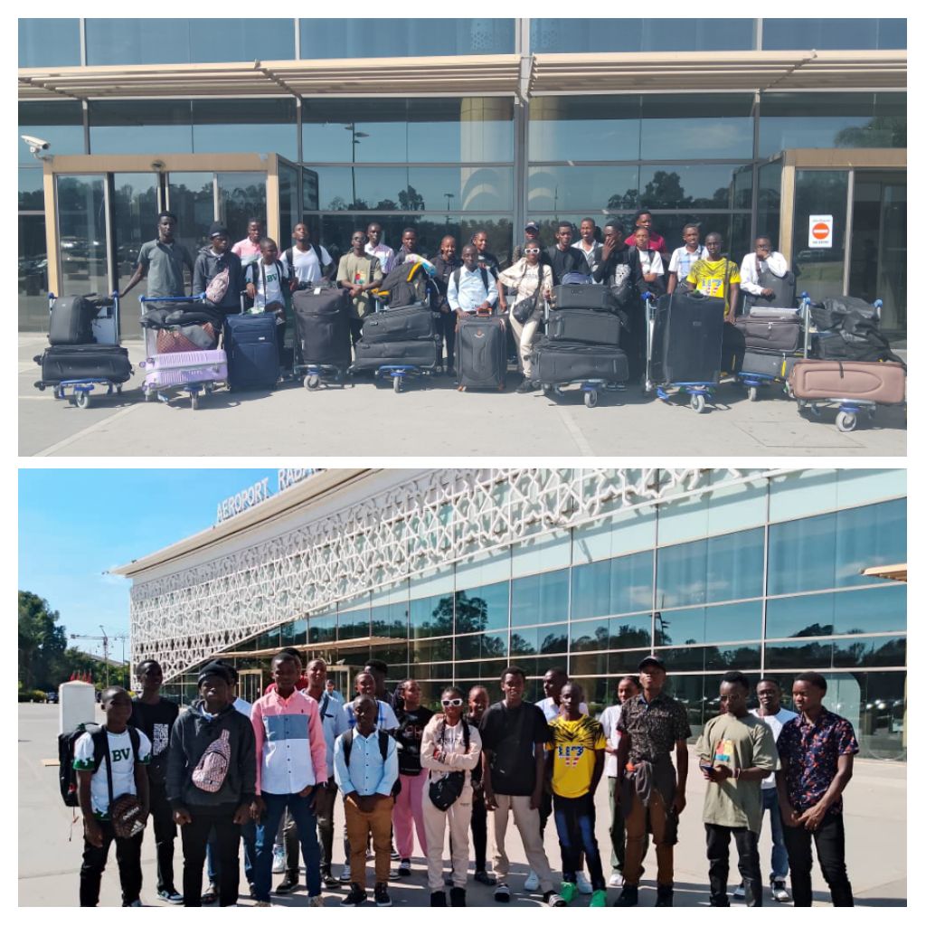 Des étudiants Burundais affectés dans différents établissements Marocains de formation ont été accueillis aujourd'hui à l'aéroport de Salé. Je leur souhaite la bienvenue et le travail assidu pour porter encore plus haut la bonne réputation des étudiants burundais au Maroc