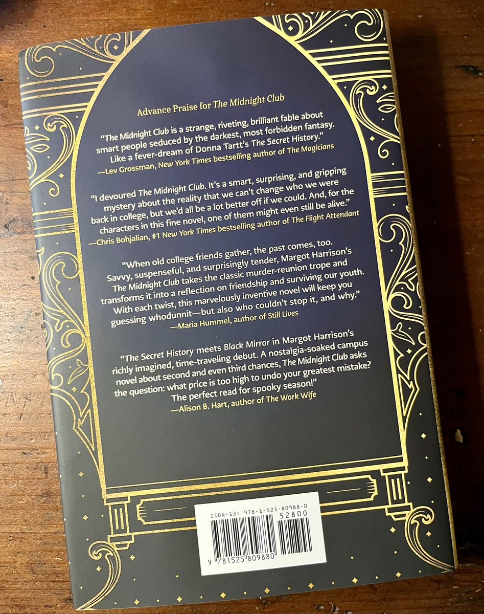 Chris Bohjalian (@chrisbohjalian) on Twitter photo Happiest of on-sale weeks to the brilliant <a href="/MargotFHarrison/">Margot Harrison</a> ! I devoured THE MIDNIGHT CLUB! Happiest of on-sale weeks to the brilliant <a href="/MargotFHarrison/">Margot Harrison</a> ! I devoured THE MIDNIGHT CLUB!