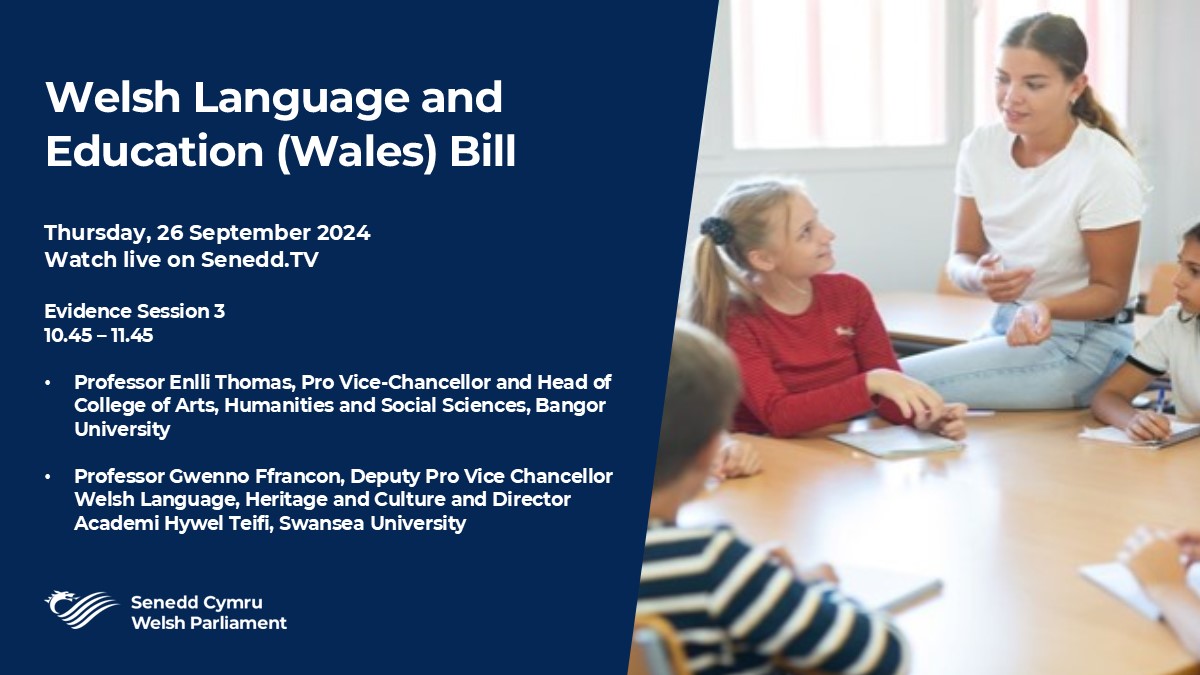 Children, Young People and Education Committee (@seneddchildren) on Twitter photo Next up giving evidence we have <a href="/EnlliMon/">Enlli Thomas</a> and <a href="/GwennoFfrancon/">Gwenno Ffrancon</a>.
Watch this session live on Senedd.TV
Agenda: business.senedd.wales/ieListDocument… Next up giving evidence we have <a href="/EnlliMon/">Enlli Thomas</a> and <a href="/GwennoFfrancon/">Gwenno Ffrancon</a>.
Watch this session live on Senedd.TV
Agenda: business.senedd.wales/ieListDocument…
