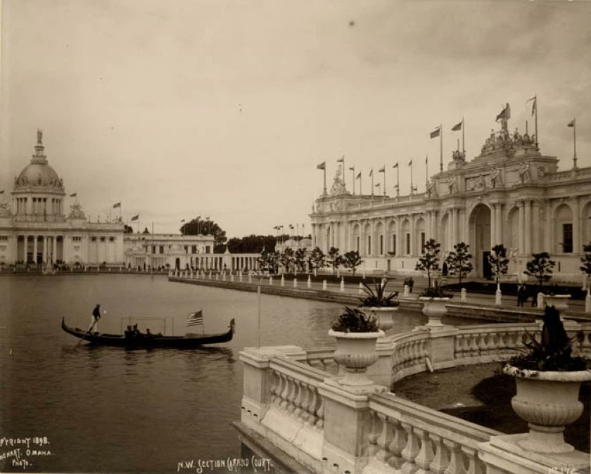 Paris?

No. 

Omaha Nebraska?

Yes. 

1898. 

We have been lied to about everything.