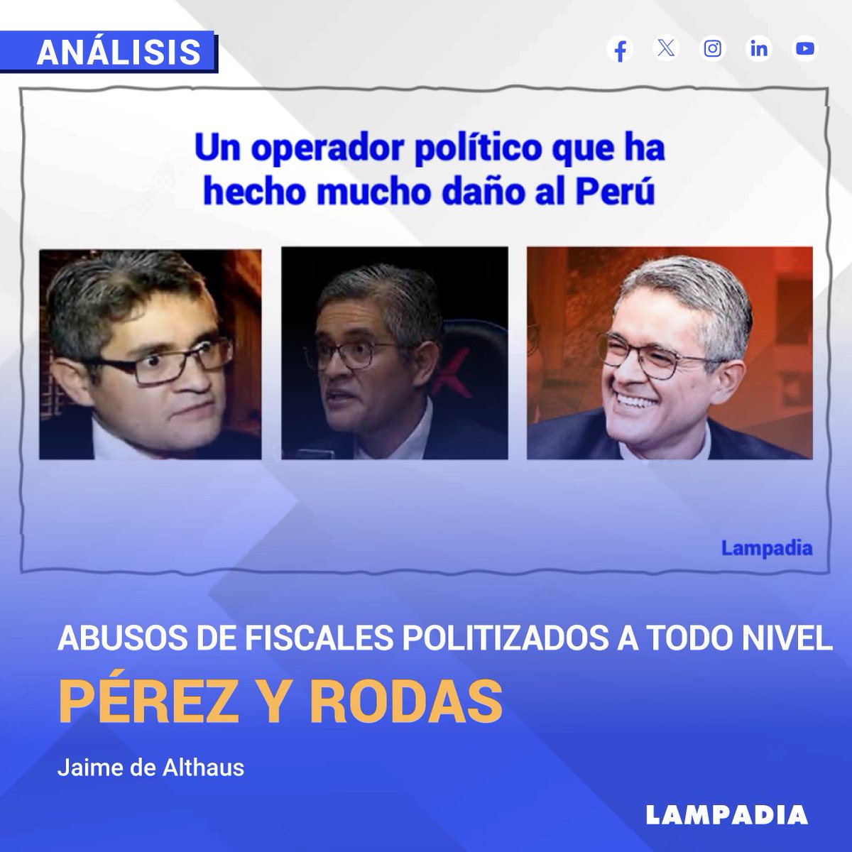 LampadiaOficial's tweet image. #ANÁLISIS | Las acusaciones contra políticos por donaciones de campaña eran una forma de persecución política porque dichas...
Continuar leyendo 👉 tinyurl.com/perez-y-rodas

#políticos #lavadodeactivos #fiscal #investigación #sistemajudicial #JoseDomingoPérez #RafaelVela