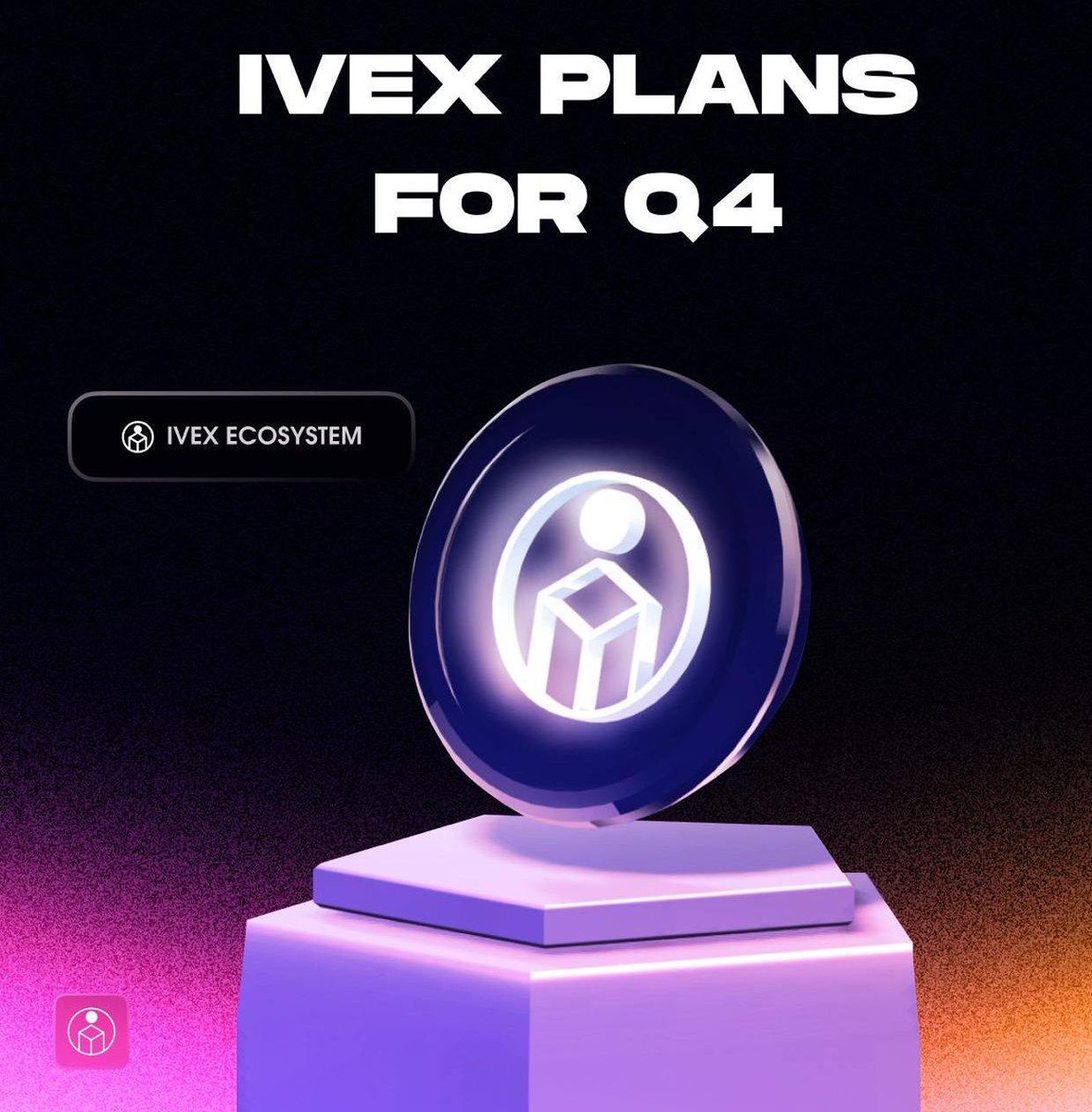 🍂 What’s in store for IVEX this fall? Plans for Q4

We've got some major updates and events planned that will open new opportunities for all our users!

🚀 $IVEX is set to be listed on one of the top exchanges. We’ll announce which exchange very soon — stay tuned!

💳 Our handy