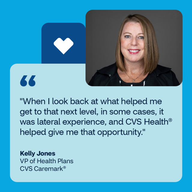 Kelly is a dynamic leader with relentless passion to serve. #TeamCVS