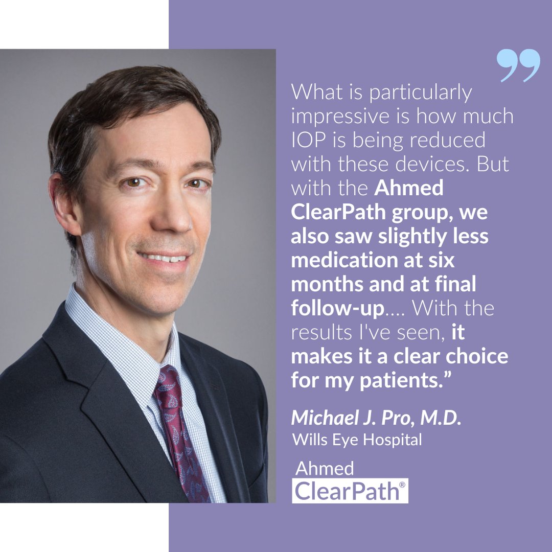 We are proud to share the latest article in The Ophthalmologist where glaucoma specialist, Dr. Michael Pro shares his experience with the Ahmed ClearPath®. Article: bit.ly/3TD9NxL 

Disclaimer: The linked website is an independent organization from New World Medical.