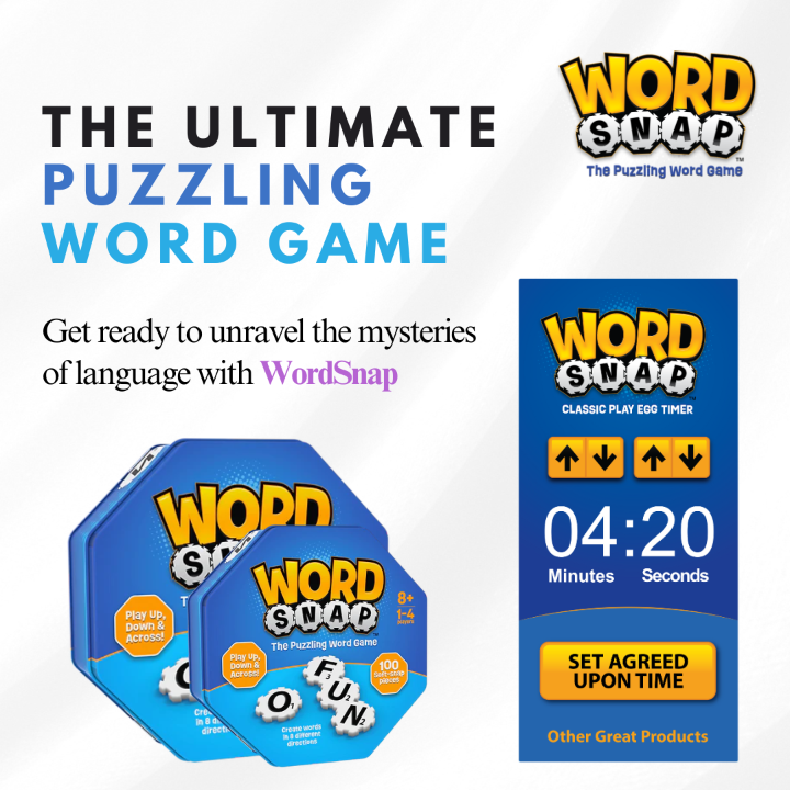 🔍✨ Build words in every direction and discover new connections as you snap your way to victory. Ready for the ultimate word adventure? 🚀  #BuyWordSnap #WordSnapAdventure
