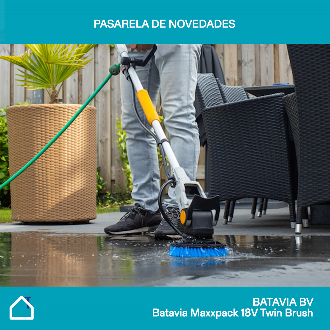 ⚒️𝗣𝗔𝗦𝗔𝗥𝗘𝗟𝗔 #𝗘𝗨𝗥𝗢𝗕𝗥𝗜𝗖𝗢𝟮𝟰

<a href="/BataviaTools/">Batavia Tools</a> presentará “Batavia Maxxpack 18V Twin Brush”, un cepillo rotativo de limpieza de batería. 

📍¡Visítalos en el stand A124, P6, N2!