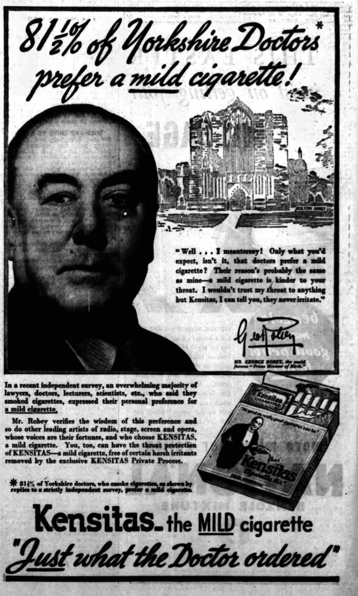 A 1937 Advert from the Birmingham Daily Gazette that I found when researching a relative. How times change!