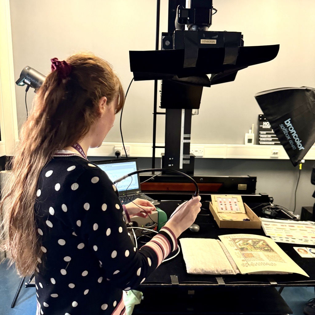 Cambridge University Library (@theul) on Twitter photo <a href="/HiPS_Project/">Hidden in Plain Sight</a> <a href="/UKRI_News/">UK Research and Innovation</a> <a href="/ahrcpress/">Arts and Humanities Research Council</a> <a href="/QMUL_HSS/">Queen Mary Faculty of Humanities & Social Sciences</a> Investment into the <a href="/theUL/">Cambridge University Library</a>'s Cultural Heritage Imaging Laboratory, has allowed the <a href="/HiPS_Project/">Hidden in Plain Sight</a> team to access a variety of innovative technologies to explore how sacred books were used, modified and venerated. Discover some of the technologies in this thread... <a href="/HiPS_Project/">Hidden in Plain Sight</a> <a href="/UKRI_News/">UK Research and Innovation</a> <a href="/ahrcpress/">Arts and Humanities Research Council</a> <a href="/QMUL_HSS/">Queen Mary Faculty of Humanities & Social Sciences</a> Investment into the <a href="/theUL/">Cambridge University Library</a>'s Cultural Heritage Imaging Laboratory, has allowed the <a href="/HiPS_Project/">Hidden in Plain Sight</a> team to access a variety of innovative technologies to explore how sacred books were used, modified and venerated. Discover some of the technologies in this thread...