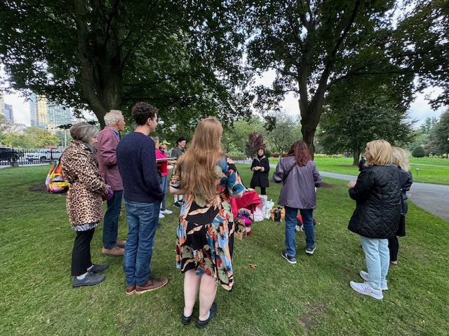 Wonderful evening with the Rose Brigade celebrating another successful season of caring for the Garden’s roses. Thank you rose volunteers! <a href="/FOPG/">Friends of the Public Garden</a>