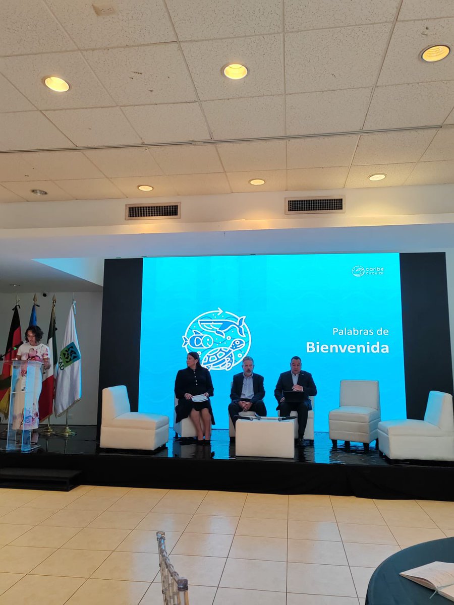 CaribeCircular's tweet photo. Hoy #CaribeCircular celebra sus logros en El Salvador, presenta avances y pasos futuros en la prevención de residuos plásticos y la transición hacia una economía circular en los países de la región SICA y México. https://t.co/5yzmj6fAyn