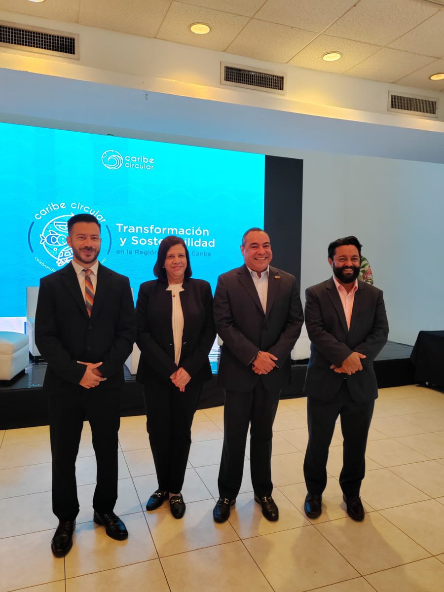 Hoy #CaribeCircular celebra sus logros en El Salvador, presenta avances y pasos futuros en la prevención de residuos plásticos y la transición hacia una economía circular en los países de la región SICA y México.