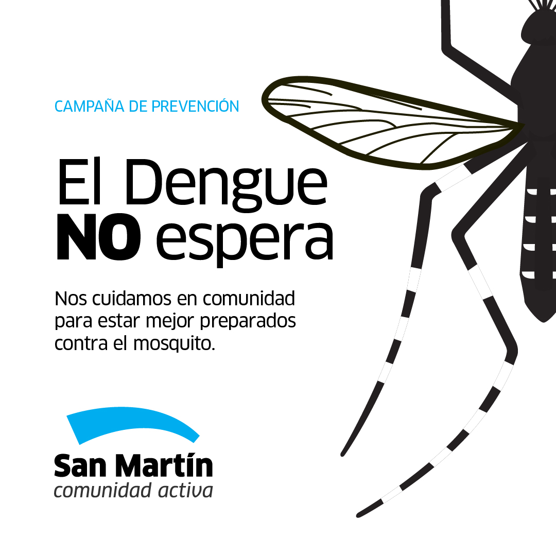 🦟✋🏻El Dengue no espera, nosotros tampoco

Lanzamos una nueva campaña de prevención del Dengue para fortalecer la concientización y anticiparnos al regreso del mosquito transmisor.

📣 Seguí las recomendaciones de este hilo para cuidarnos en comunidad. 👇🏻