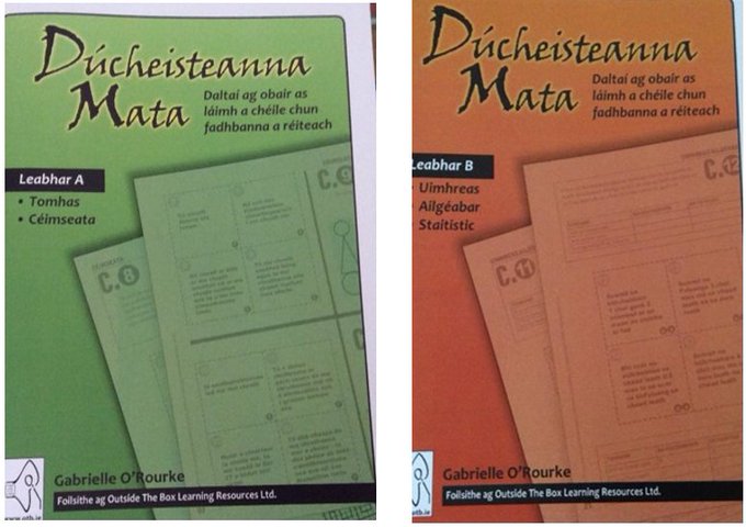COGG - An Tairseach (@tairseachcogg) on Twitter photo Tá Seachtain na Matamaitice <a href="/mathsweek/">Maths Week Ireland</a> linn
Tugann Dúcheisteanna Mata ó <a href="/OutsidetheBoxLR/">Outside the Box Learning Resources</a> straitéisí do dhaltaí a chabhróidh leo fadhbanna a réiteach
<a href="/CoggOid/">COGG Oideachas</a> <a href="/Gaeloid/">Gaeloideachas</a> <a href="/ComhairlenaGS/">Comhairle na Gaelscolaíochta</a> <a href="/CnaG/">Conradh na Gaeilge ⭕️</a>
<a href="/tuismitheoiri/">Tuismitheoirí na Gaeltachta</a> <a href="/FoghlaimTG4/">Foghlaim TG4</a> <a href="/ansiopaleabhar/">An Siopa Leabhar</a>
<a href="/AFPatrunachta/">An Foras Pátrúnachta</a> <a href="/GlornanGael/">Glór na nGael</a> #mathsweek24 Tá Seachtain na Matamaitice <a href="/mathsweek/">Maths Week Ireland</a> linn
Tugann Dúcheisteanna Mata ó <a href="/OutsidetheBoxLR/">Outside the Box Learning Resources</a> straitéisí do dhaltaí a chabhróidh leo fadhbanna a réiteach
<a href="/CoggOid/">COGG Oideachas</a> <a href="/Gaeloid/">Gaeloideachas</a> <a href="/ComhairlenaGS/">Comhairle na Gaelscolaíochta</a> <a href="/CnaG/">Conradh na Gaeilge ⭕️</a>
<a href="/tuismitheoiri/">Tuismitheoirí na Gaeltachta</a> <a href="/FoghlaimTG4/">Foghlaim TG4</a> <a href="/ansiopaleabhar/">An Siopa Leabhar</a>
<a href="/AFPatrunachta/">An Foras Pátrúnachta</a> <a href="/GlornanGael/">Glór na nGael</a> #mathsweek24