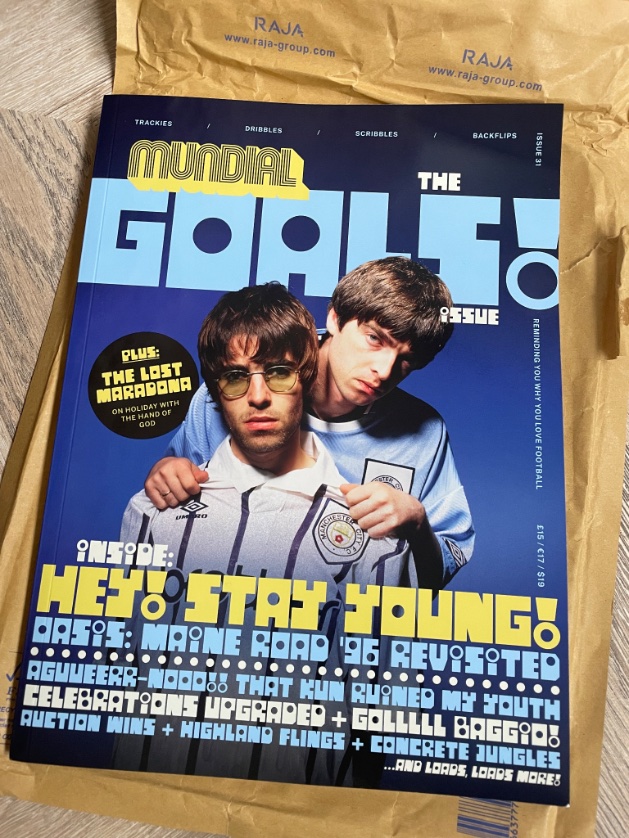 It’s a quality read regardless.. buttt, if anyone got the <a href="/MundialMag/">MUNDIAL</a> Baggio cover and wants to swap, I’ll pay for the postage 😅 (was always more of a Blur fan)