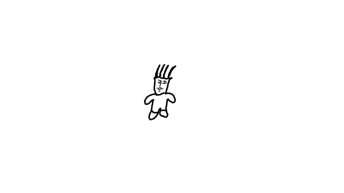 Malkey_man's tweet photo. This is my new OC, gooby! 2 likes and I’ll hit him with a mallet https://t.co/uArw0FqJt2