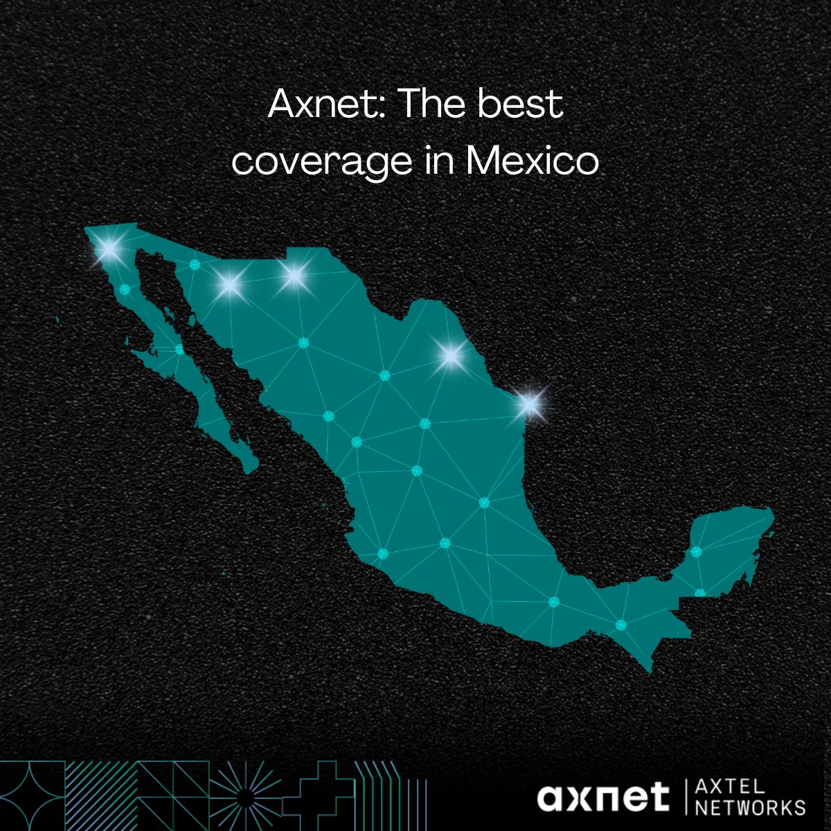 AxtelNetworks's tweet image. At AxNet, we’re proud to offer exceptional connectivity across the country. 📶

Our commitment is to keep you connected, no matter where you are. 🤝📷

Learn more about our offer at axtelnetworks.mx

#Axnet #Connectivity #Technology #Mexico