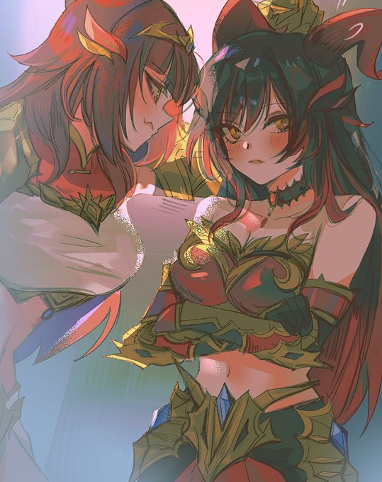 you're so cute when you blush!!
art by miyukiko https://t.co/OPB8CIPuNe
