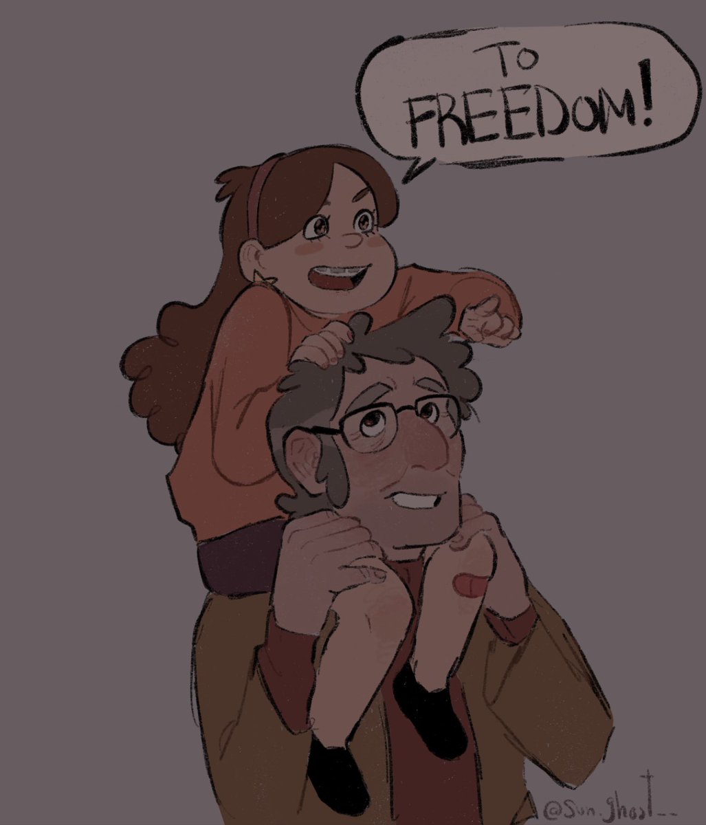 sun_ghost__'s tweet photo. Grunkle-niece shenanigans 

#GravityFalls https://t.co/CR5IQwoY7V