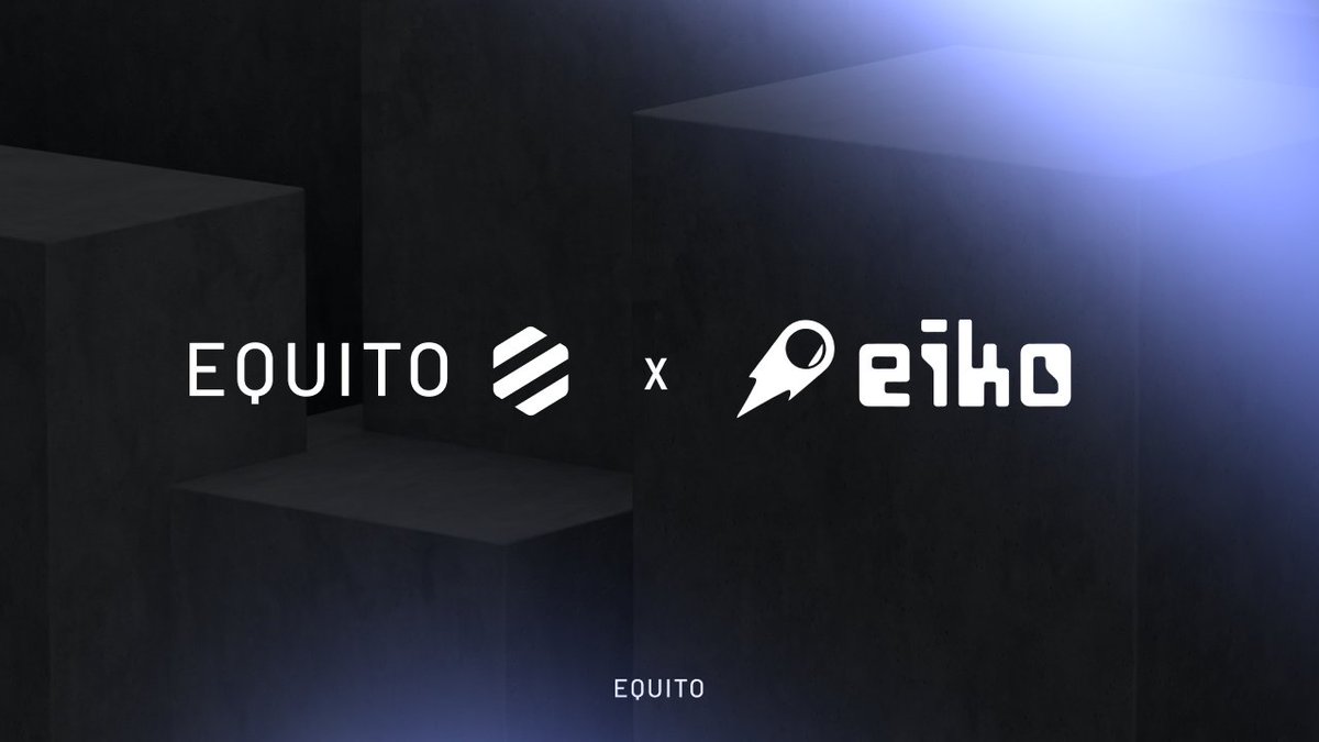 iLayer_io's tweet image. Partnerships are never too many, so welcome Equito X Eiko Zone! 

What is Eiko?

 @EikoZone is a platform that lets you build custom campaigns for whitelisting, sweepstakes, token/NFT verification on most EVM-compatible chains and Cosmos, or reward users for specific actions on…