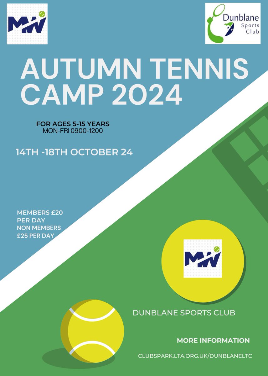 🎾 This October Holidays!