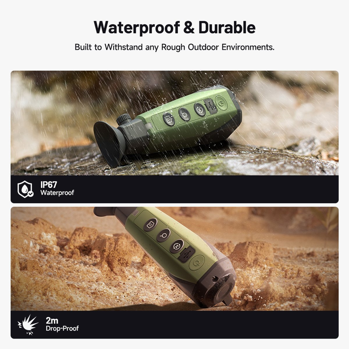 🔍 Want to see what’s REALLY out there? Whether you're spotting wildlife or chasing Bigfoot in the woods, the TopDon TS004 thermal monocular has you covered! 👁️ With 450 yards of detection range you'll be seeing everything—day or night. 
l8r.it/8AVv