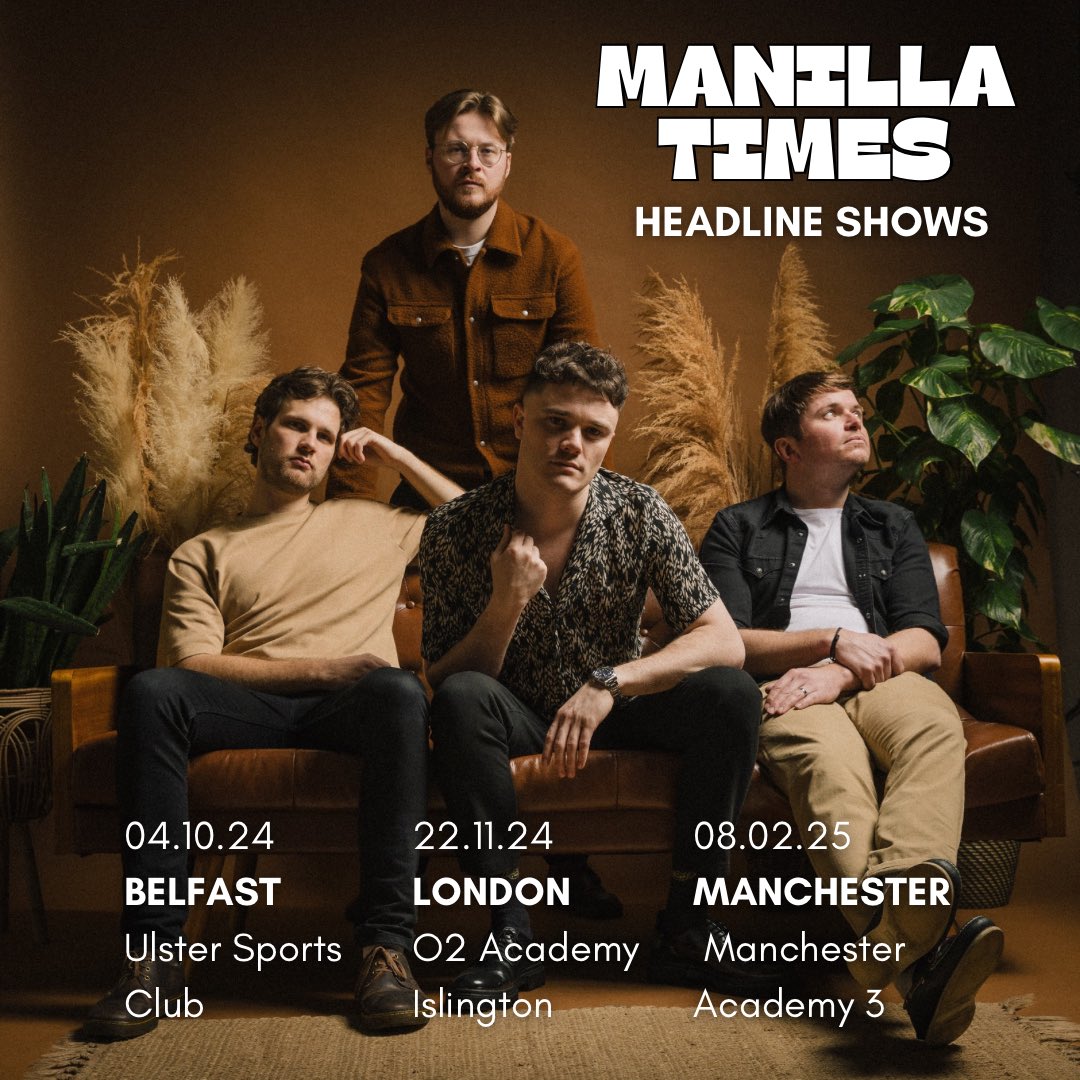 We’re back doing what we do best next week. Our biggest headline shows to date. Kicking off with Belfast.

BELFAST 4TH OCT
LONDON 22ND NOV
MANCHESTER 8TH FEB

Tickets available now. Links below ✌️