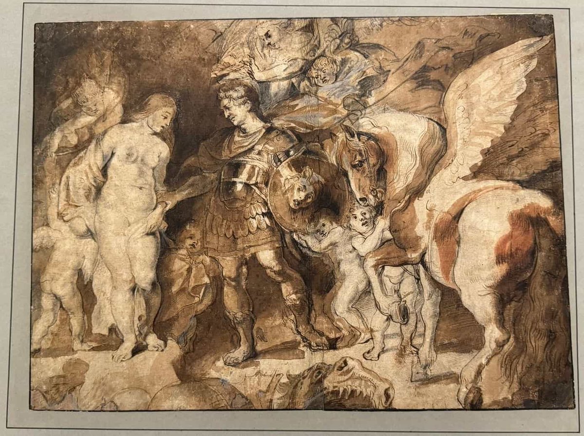 Gazette_Inter's tweet photo. Good morning!
Some acquisition news to get the day going!
A private donor gifted a 17th-century drawing attributed to the Flemish engraver and draftsman Willem Panneels (ca. 1600β34) to the Washington County Museum of Fine Arts in Maryland.
#17thCentury #NiceGift https://t.co/Cr1Lrb7I0c