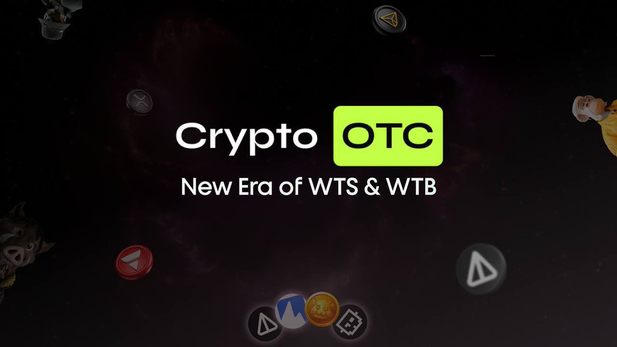 we_otc's tweet photo. Welcome to the new era of automated, full-cycle OTC 🔥🚀

Crypto OTC is the 1st of its kind automated marketplace with a full cycle of OTC functionality:

- Closing deals in seconds
- A sea of offers with a convenient filter system
- Security guaranteed by smart contracts
- User rating system
- Airdrops and exclusive rewards for active users

and more! 

Turn on your notifications and stay tuned! Big announcements and updates are coming 🏐