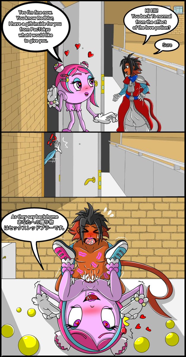 daywalkerrl's tweet photo. New Commissions release to @jak_rat
Thanks for the opportunity 😁

#Commission #oc #ecchi #lewd #nsfw #hentai #rule34 #fanart #videogames #Elliptica #elli  #Pacman #Meemee #monkeyball #princessDaisy #SuperMarioBros #Cream #Sonic #panel_comic #text #commissionsopen #apartament https://t.co/Z1F96cL25g
