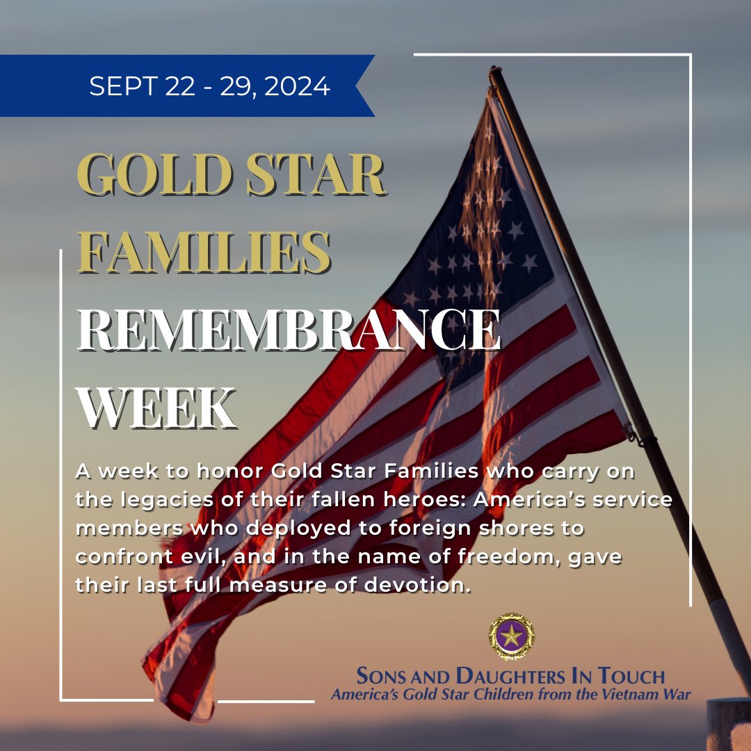#GoldStarFamilies