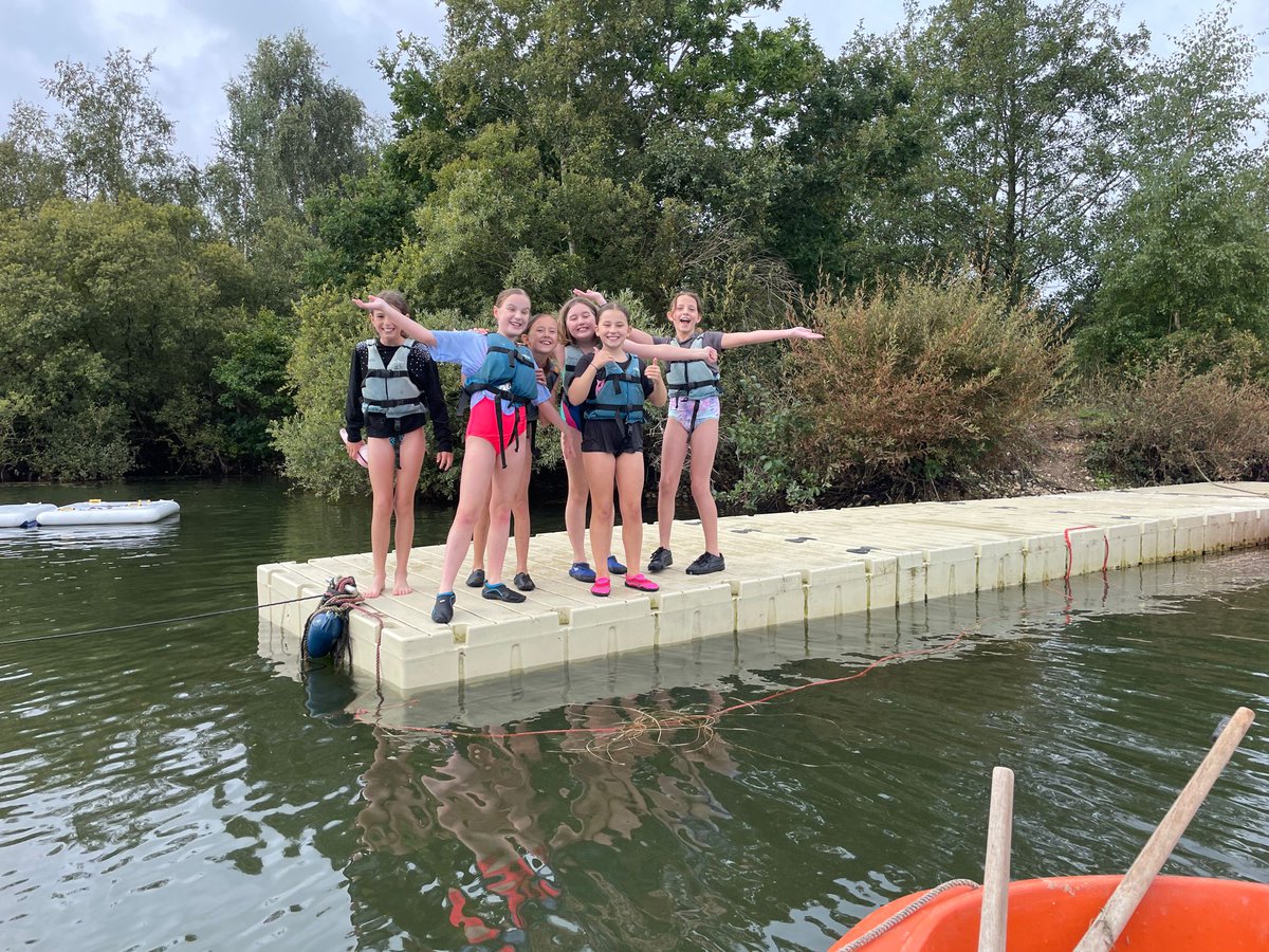 HambrookSchool's tweet photo. What a day #hambrook6 have had on the lake! ☀️ ☀️ Spirits are high and we are ready for tracking and camouflage in the woods tonight. I’ll post more photos this evening. :) https://t.co/rWGXSq3C9k