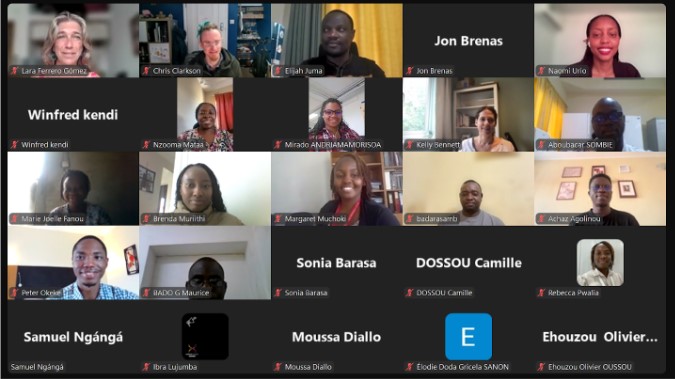 MalariaGEN (@malariagenomics) on Twitter photo Today, participants from the 3rd cohort of the <a href="/pamcafrica/">PAMCA, Africa</a>-MalariaGEN training course in data analysis for genomic surveillance of African malaria vectors presented their research at a mini-symposium.
It’s exciting to see #malaria genomics capacity continue to grow in Africa! 🧬 Today, participants from the 3rd cohort of the <a href="/pamcafrica/">PAMCA, Africa</a>-MalariaGEN training course in data analysis for genomic surveillance of African malaria vectors presented their research at a mini-symposium.
It’s exciting to see #malaria genomics capacity continue to grow in Africa! 🧬