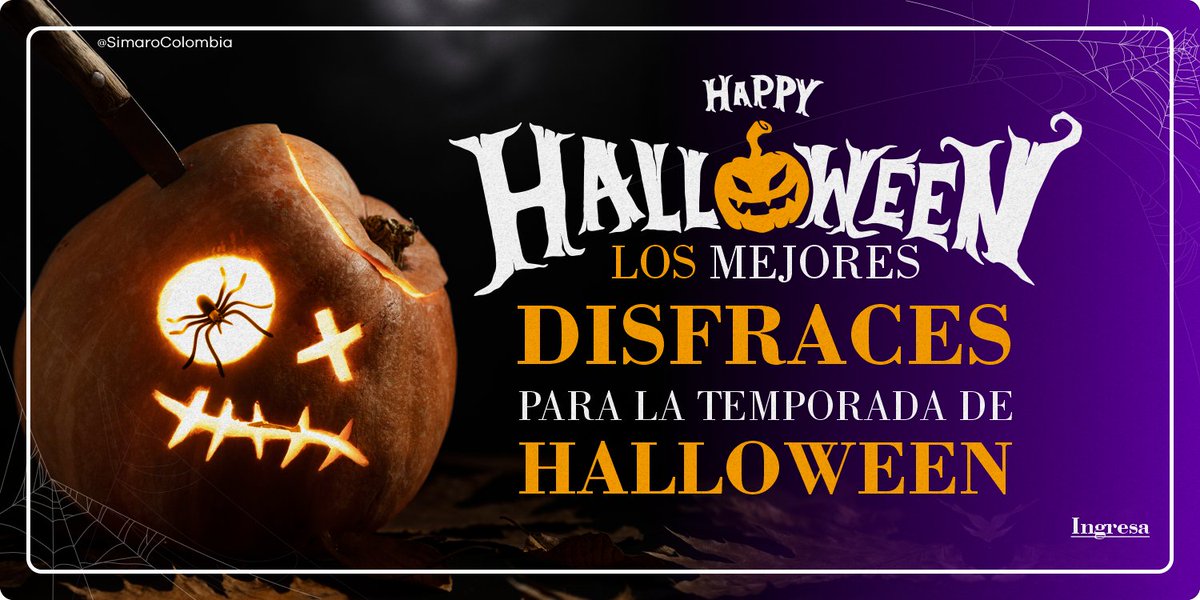 SimaroColombia's tweet photo. Llega pronto Halloween... No te quedes sin tu Disfraz 🎃🍭🐈‍⬛ 👉🏻 https://t.co/LEm03J55yo #HalloweenSimaro2024 #FelizMiércoles #CasilleroSimaro #MiCasilleroSimaro #Envíos #Disfraz #Costume #Halloween2024 #Trickortreat #HappyHalloween #SimaroColombia https://t.co/me0FIRPKeg