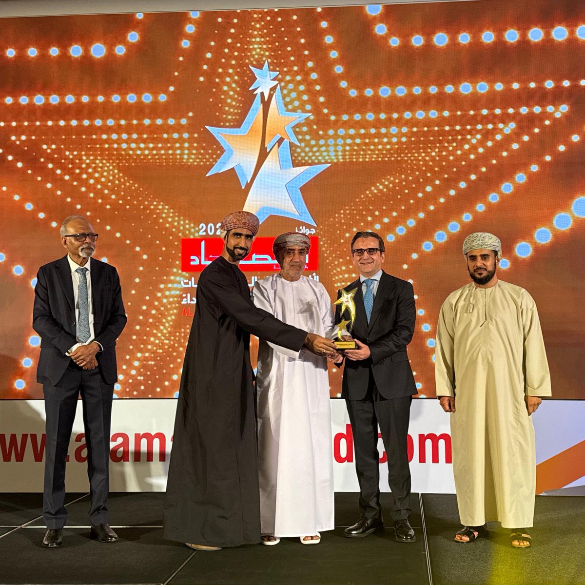 Proud Moment for OCI!

For the second year in a row, Oman Cables Industry (OCI) has been awarded the title of 'Best Performing Company' in the Large Cap category at the 2023 Alam Al-Iktisaad Awards (AIWA Awards). This recognition is a testament to our team's hard work and our