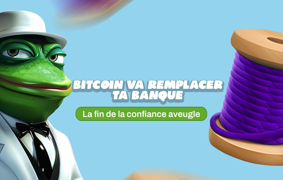 Bitcoin va remplacer ta banque 🧵#7

Comment l’idée de Satoshi Nakamoto permet de se passer de l'ultime tiers de confiance ? 👇