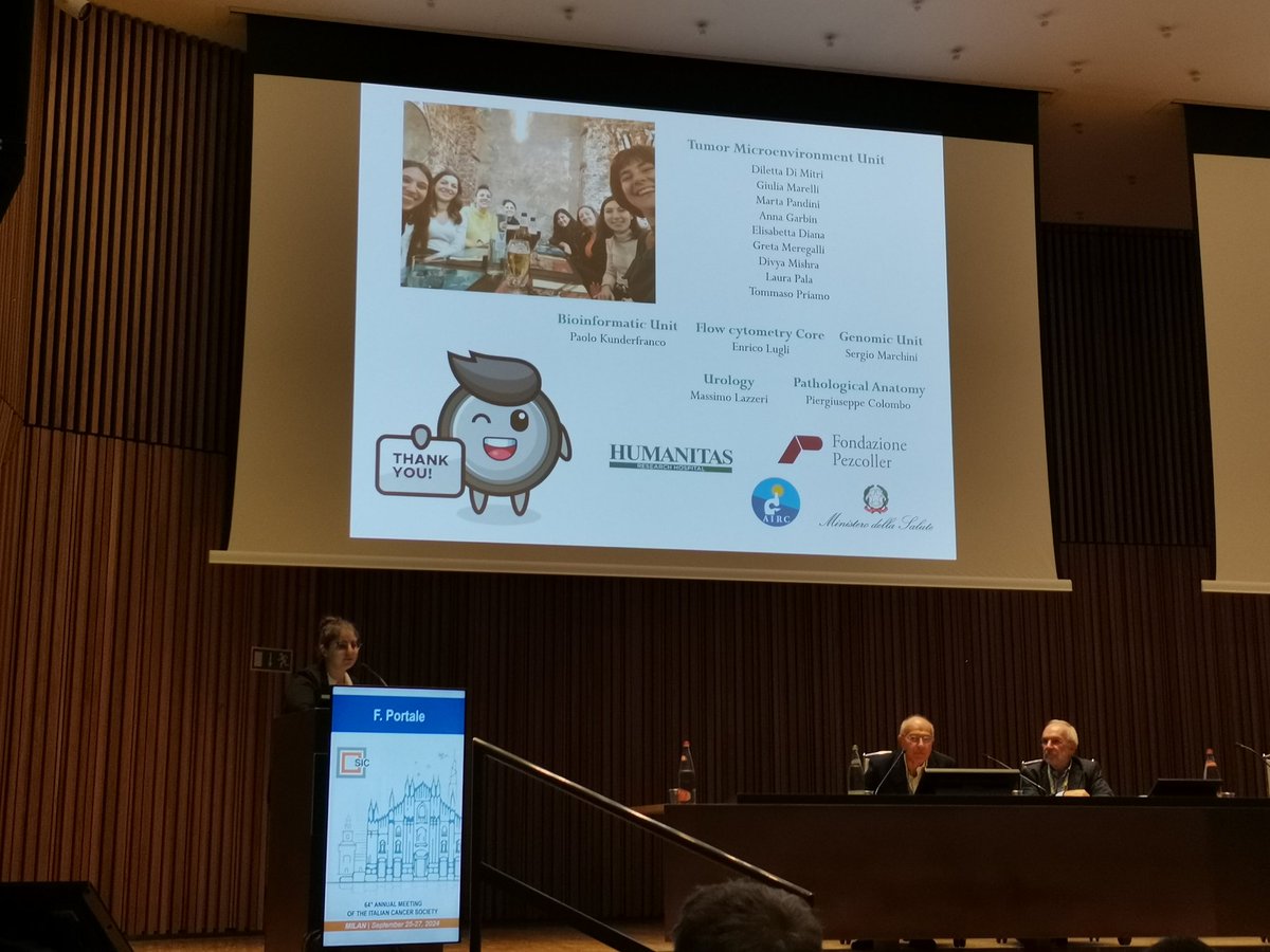 Diletta Di Mitri (@ddimitri_lab) on Twitter photo Brilliant postdoc Federica Portale just presented a short summary of our new story on NK cells... Can we improve the efficacy of NK Cell therapy against cancer? Paper accepted, stay tuned to know more!!! <a href="/DDiMitri_Lab/">Diletta Di Mitri</a> <a href="/SIC_cancer/">SIC Italian Cancer Society</a> Brilliant postdoc Federica Portale just presented a short summary of our new story on NK cells... Can we improve the efficacy of NK Cell therapy against cancer? Paper accepted, stay tuned to know more!!! <a href="/DDiMitri_Lab/">Diletta Di Mitri</a> <a href="/SIC_cancer/">SIC Italian Cancer Society</a>