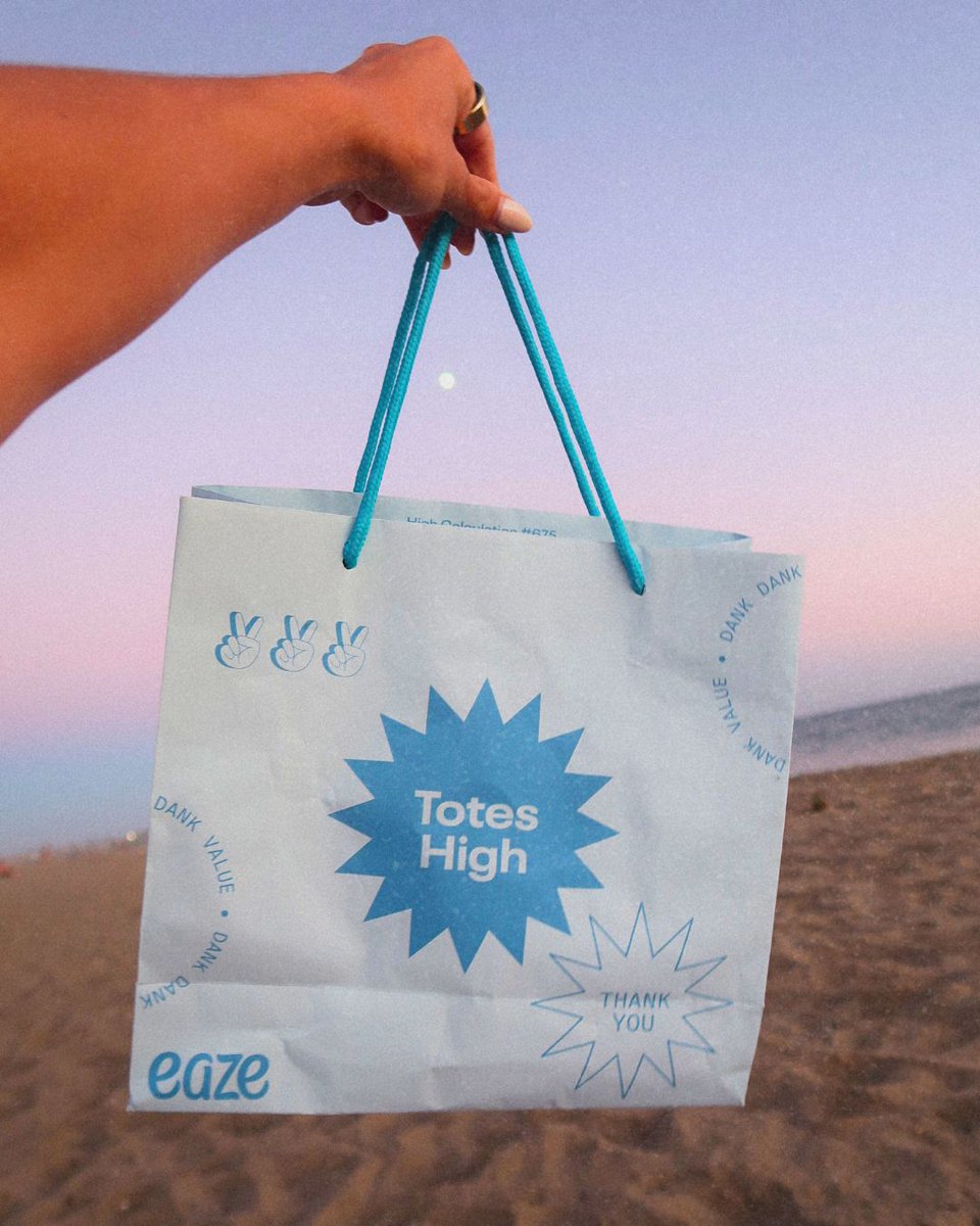 life's a beach, that's why Eaze was created.
