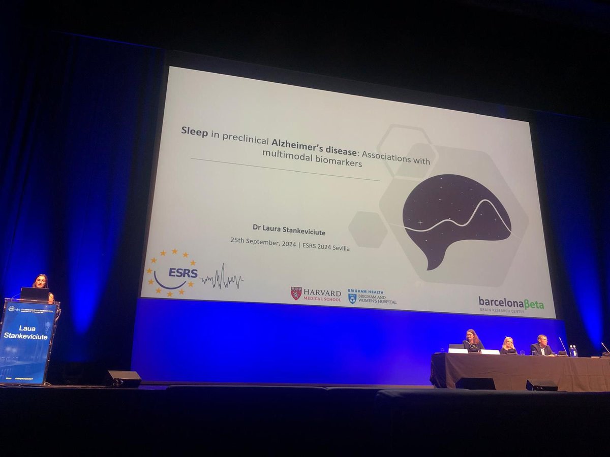 Laura Stankeviciute, PhD (@laura_sofia_s) on Twitter photo What a way to start a conference! 💃🏽🙌🏽Co-chairing a symposium on #sleep and #AD with my great friend & sleep partner in crime <a href="/claire_c_andre/">Claire André, PhD</a>.
Happy to have shared some of my work and see more interest in sex-differences 🧠
#SleepEurope2024 #ESRS #WomensHealth What a way to start a conference! 💃🏽🙌🏽Co-chairing a symposium on #sleep and #AD with my great friend & sleep partner in crime <a href="/claire_c_andre/">Claire André, PhD</a>.
Happy to have shared some of my work and see more interest in sex-differences 🧠
#SleepEurope2024 #ESRS #WomensHealth