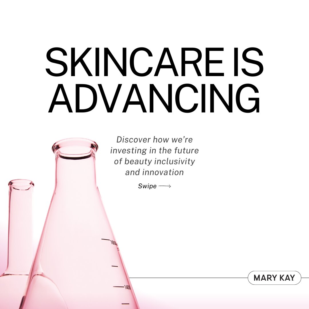 MaryKayGlobal's tweet image. Skincare is evolving, and our winning formula is no secret! More women in STEM and greater representation across all ethnicities are key ingredients for beauty innovation.​

Get ready for innovative skincare formulated by women scientists.

#MaryKay