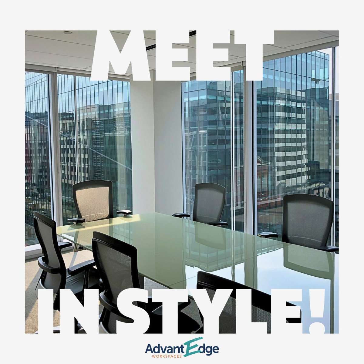 AdvantEdgeBC's tweet image. 💼 MEET IN STYLE! 💼
From sleek furniture to stunning city views, your next meeting deserves more. Level up your productivity at AdvantEdge Workspaces with our fully-equipped, modern conference rooms!
#MeetInStyle #ProductiveSpaces #WorkspacesDC 
🔗: advantedgebc.com/meeting-rooms/