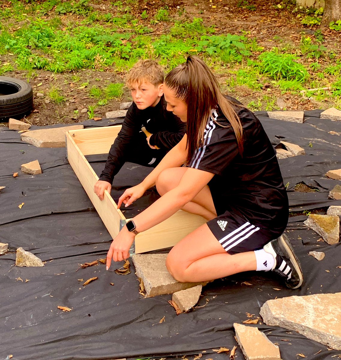 It was great to see our pupils continue to work hard on improving our own garden, the allotment is really starting to progress! Big thanks to <a href="/jkp_stephens/">JKP Stephens</a> for her hard work and inspiring the pupils! <a href="/AldersleyHighSc/">AldersleyHighSchool</a>