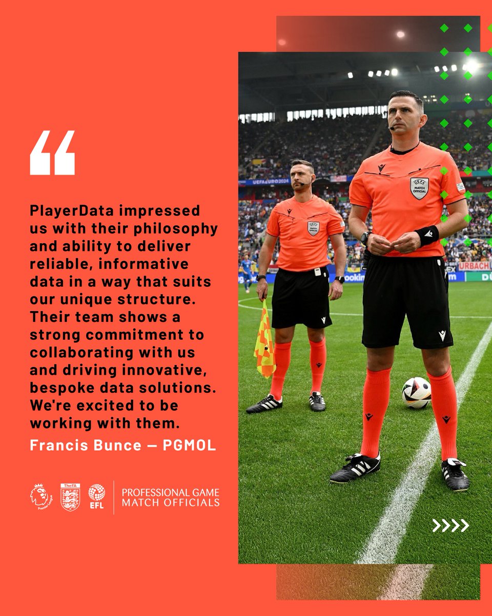 PlayerData's tweet photo. Why do top programs choose PlayerData?💡📊 

Hear what our partners—PGMOL, FC Cincinnati, Allen Eagles, Villanova, and IMG Academy Soccer—have to say about the difference we're making on the field. 🚀⚽🏈

#SportsTech #AthletePerformance #PlayerData #DataDriven #TrainSmart #GPSVests