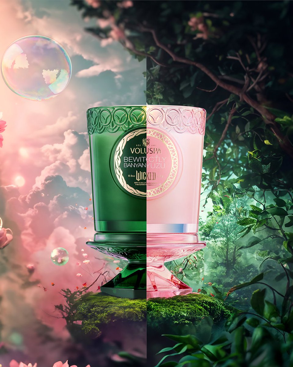 VoluspaCandles's tweet photo. It’s time to fly... Reveal and pre-order WICKED: The Collection
https://t.co/qzzASwQ8Gx
#Voluspa #WickedMovie https://t.co/z8QxLaPuJW