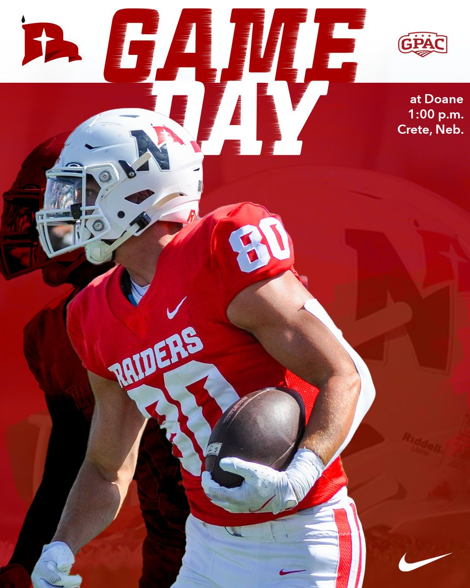 🎶𝑶𝒏 𝒕𝒉𝒆 𝑹𝒐𝒂𝒅 𝑨𝒈𝒂𝒊𝒏🎶

📺 gpacnetwork.com/doane
📻 siouxcountyradio.com/sports-broadca…
📊 nwcraiders.com/sidearmstats/f…

#RaidersStandOut