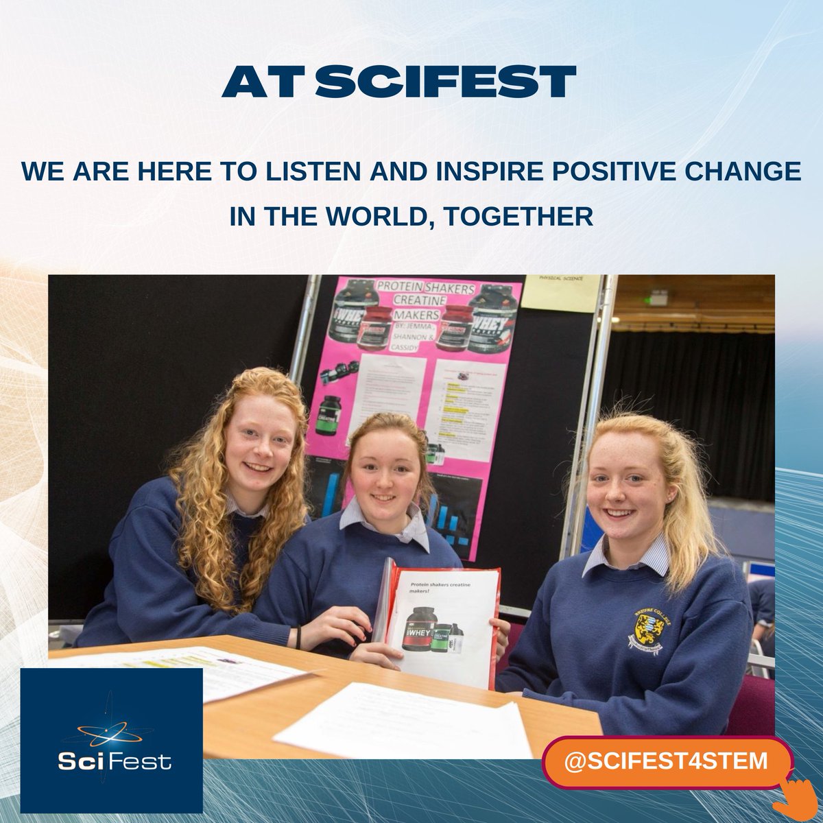 SciFest4stem (@scifest4stem) on Twitter photo At SciFest, we inspire positive change by empowering young innovators to collaborate, tackle real-world challenges, and create sustainable, STEM-based solutions that benefit society and the environment.
<a href="/BreifneCollege/">Breifne College</a> <a href="/CavMonETB/">Cavan and Monaghan Education and Training Board</a> <a href="/IrishSciTeach/">ISTA</a> <a href="/womenintech/">Women in Technology</a> #scifest At SciFest, we inspire positive change by empowering young innovators to collaborate, tackle real-world challenges, and create sustainable, STEM-based solutions that benefit society and the environment.
<a href="/BreifneCollege/">Breifne College</a> <a href="/CavMonETB/">Cavan and Monaghan Education and Training Board</a> <a href="/IrishSciTeach/">ISTA</a> <a href="/womenintech/">Women in Technology</a> #scifest