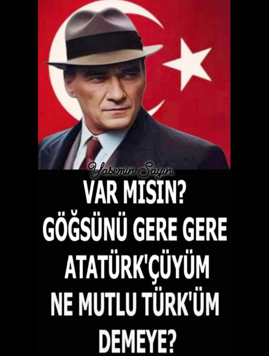 #NEMUTLUTÜRKÜMDİYENE