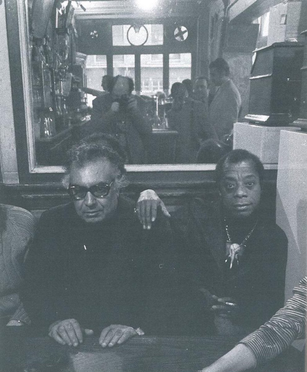 Ara Güler'in objektifinden, Yaşar Kemal ve James Baldwin.