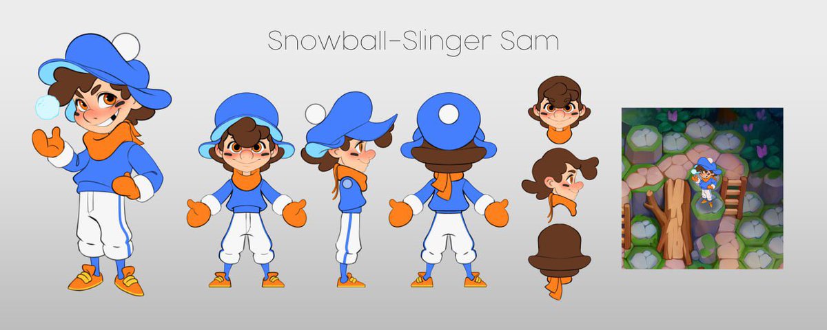 ❄️ Meet Snowball-Slinger Sam — the New Hero of Greens! ❄️

Sam, a former baseball player, discovered a new purpose in the snowy mountains. Trading baseballs for snowballs, he now defends your farm with icy precision and power. ⚾️❄️

💫 Abilities: 

• Snowball Throw: Sam hurls