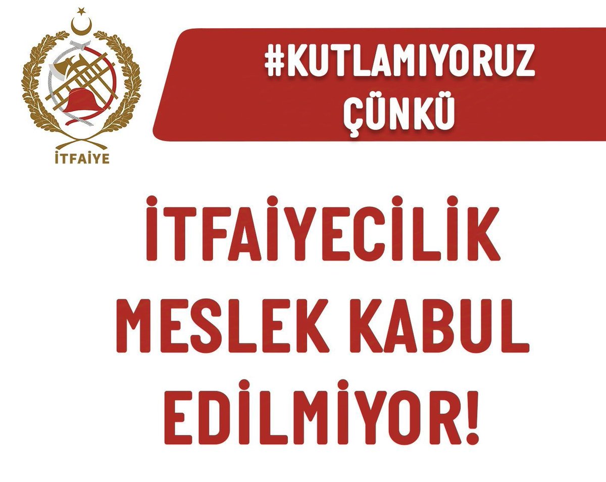 Huseyin_onur29's tweet photo. #İtfaiyedeYangınVar
#DestekOlunMeslekOlalım
@nowtv @showtv @halktvcomtr @startvhaber @tele1comtr @KRTCANLI @haberturk @atv @ahaber @ntv @szctelevizyonu  @AksoyFaruk74 @ismailsaymaz @isamesihsahin 
@muratagirel @ProfDemirtas @AtillaSertell 
#DestekOlunMeslekOlalım https://t.co/u1vVSr0dj9