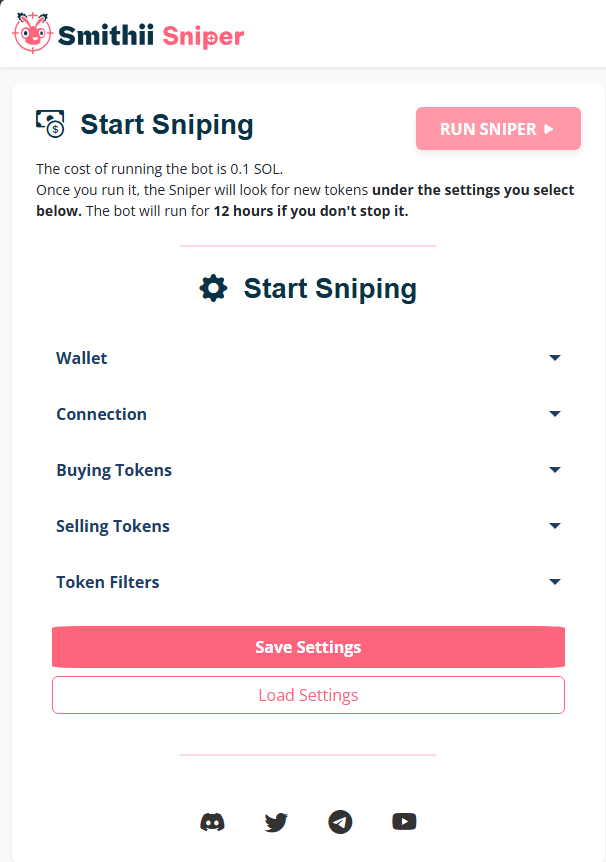 jorge_rl02's tweet photo. "High-Speed Solana Token Sniper: Your Gateway to Profit" — READ TILL THE END

If you're looking for an easy and efficient way to snipe tokens on the Solana blockchain, our online Solana Sniper Bot is the perfect solution. @Smithii_io 

🚨IMPORTANT🚨
Website link below👇